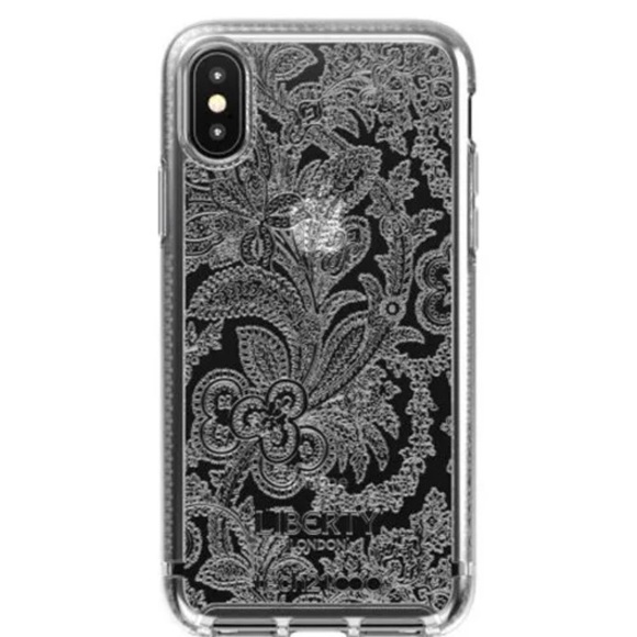 NEW Tech 21 Liberty London Pure iPhone XS Max Light Khaki Grosvenor Phone Case - Picture 8 of 11